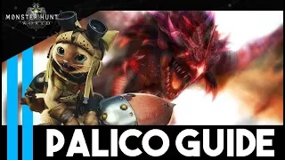 Your Palico Is STRONG - Guide - (Gear, Gadgets, Skills, Riding, Taming) - Monster Hunter World