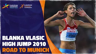 Blanka Vlasic Wins High Jump Gold | Barcelona 2010 | Road To Munich 2022