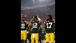 ✈️🔥🏈Epic Flyover Aaron Rodgers and Devonte Adams🏈🔥✈️GB Packers