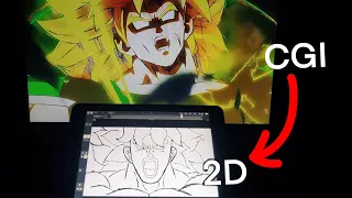 4 Days Animating Gogeta Vs Broly