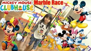 Marble Racing Disney Mickey Mouse Clubhouse! Marble Racing Elimination Tournament Race #77