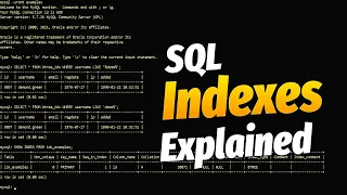 SQL Indexes Explained - B-Tree Indexes in MySQL