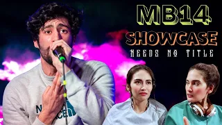 Reacting to MB14 Showcase | Needs no Title | He may be the GOAT in beatbox 🤯♥️