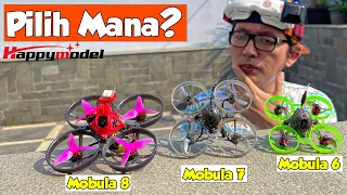 Drone FPV Pemula Pilih Mana?? Mobula 6 vs Mobula 7 vs Mobula 8!! #bangcupuFPV