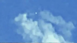 UFO Hides On Clouds Edge, California Aug 14, 2023, UFO Sighting News.