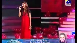 Rose Mary Sing Song on "Valentine Day Special" Pakistan Idol Episode 21