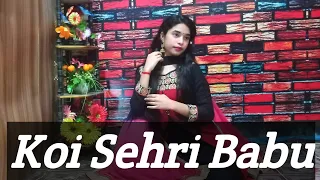 Koi Sehri Babu // Dance cover // Divya Agarwal // Official music video // Shruti Rane // Latest song