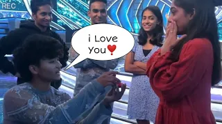 Samarpan Lama Proposed ❣️ Vartika Jha 😍 • India's Best Dancer S3