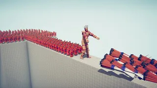 ARMORED TITAN & 100x SHIELD BEARERS vs EVERY GOD - Totally Accurate Battle Simulator