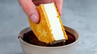 A dessert without oven or cooker stove! With cheap biscuits