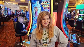 I Hit the Bonus on a Zeus Power Link Slot Machine in Las Vegas! ⚡ Then This Happened!