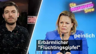 Faeser: Der erbärmliche "Flüchtlingsgipfel" | KEINE Hilfen für Kommunen