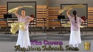 The Crown Flag Tutorial / Flag Pattern / Worship Flags