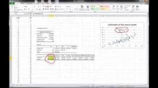 Excel - Simple Linear Regression