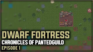 Dwarf Fortress - Beginner & Tutorial Let's Play! The Chronicles of Pantedguild | Ep. 1