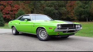 1970 Dodge Challenger R/T with Gator Grain Top & 440 Engine Sound - My Car Story with Lou Costabile