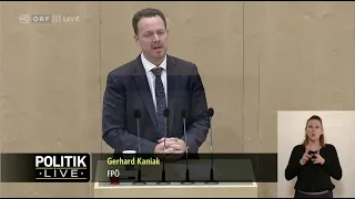 Gerhard Kaniak - Epidemiegesetz und COVID-19-Maßnahmengesetz - 25.3.2021