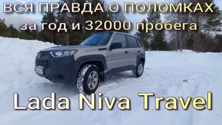 ВСЯ ПРАВДА о поломках Lada Niva Travel после года и 32 тысяч пробега от реального владельца