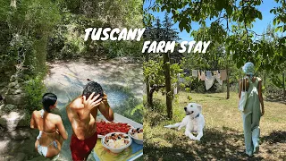 A peaceful stay in the Italian Countryside | TUSCANY - ITALIAN SUMMER VLOG 2022