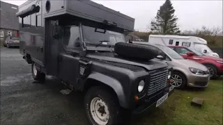 Van Tour ~ Off Grid Land Rover Ambulance Conversion