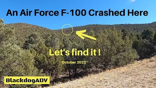 1957 Air Force F-100 crash found