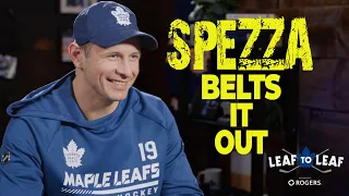 Spezza Belts It Out | Leaf to Leaf with Jason Spezza & Auston Matthews