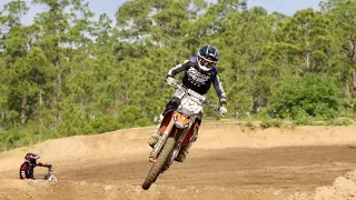 74mx at the RKC just straight sand surfing through the track!