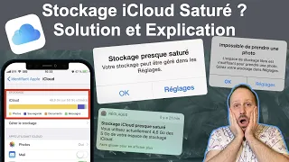 Stockage iCloud Saturé ? (2023) Solution et Explication ?!