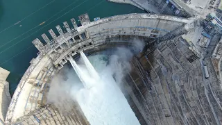 Main structure of world's 2nd largest hydropower station completed