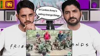 Pakistani reaction on Army Training Sri Lanka | What does the Sri Lankan army eat in the jungle?