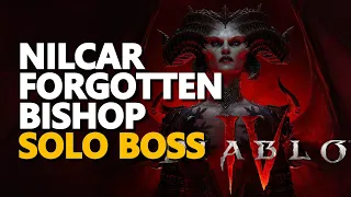 Nilcar Forgotten Bishop Diablo 4 Solo Boss