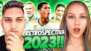 ♫ RETROSPECTIVA DO FUTEBOL - 2023 | - REACT EM CASAL 🔥