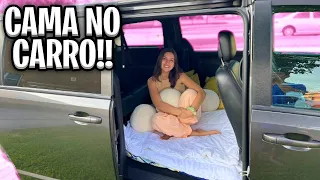 Fizemos Uma Cama Dentro Do Carro + Preparativos Pra Viagem De Dia Das Mães