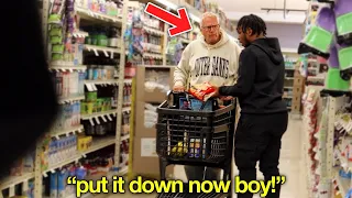 Stealing Out Of Strangers Grocery Carts Prank