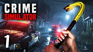 Crime Simulator Part 1 - MY NEW LIFE OF CRIME!