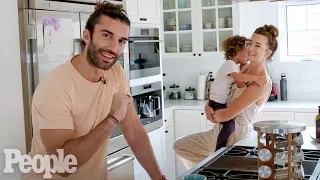 Inside Justin Baldoni's 'Feng Shui-ed' L.A. Farmhouse — With A Climbing Wall For His Kids | PeopleTV