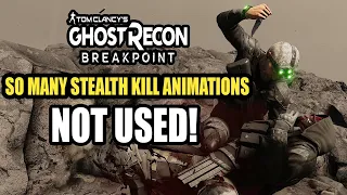 Ghost Recon Breakpoint: So Many Stealth Kill Animations Not Used