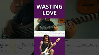 Wasting Love - Iron Maiden Contrabaixo cover + Tablatura + Partitura