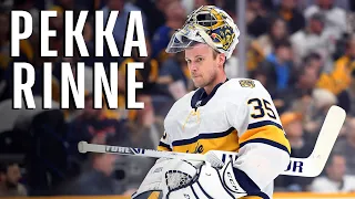 Preds goalie Pekka Rinne learning to juggle during NHL hiatus