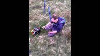 Electric fence shock. Part 1