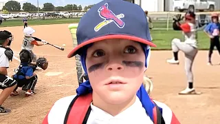 BIG BASE HIT at LITTLE LEAGUE BASEBALL STATE TOURNAMENT CHAMPIONSHIP GAME! ⚾️