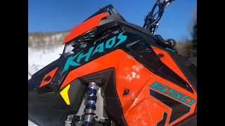 Cody on the 2022 Matrix Slash 650