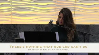 THERE'S NOTHING THAT OUR GOD CAN'T DO - Passion/Kristian Stanfill - Cover by Jennifer Lang