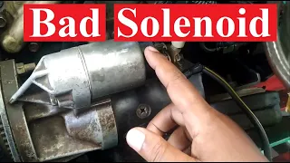 What causes starter solenoid to go bad and how can it be protected?