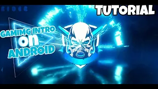 Gaming Intro In Android Tutorial || Glitch Logo Reveal in Kinemaster || RIDER GAMING ❤️🔥