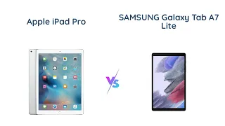 iPad Pro vs Samsung Galaxy Tab A7 Lite