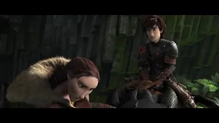 How to Train Your Dragon 2 (2014) Baby Hiccup Flashback scene HD