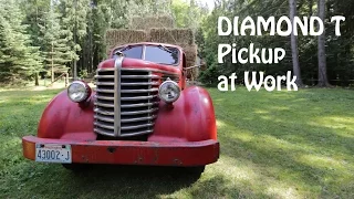 Diamond T Pickup at Work