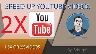 How to speed up YouTube videos – 1.5x or 2x YouTube videos