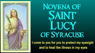 NOVENA TO SAINT LUCY OF SYRACUSE